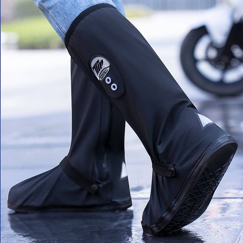 Black Tall Rain Shoe Cover