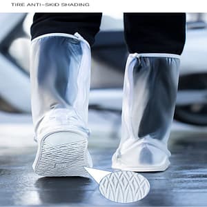 Transparent Tall Rain Shoe Cover