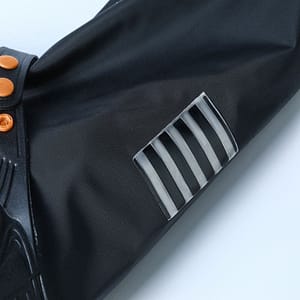 Black Men's PVC Tall Rain Shoe Cover